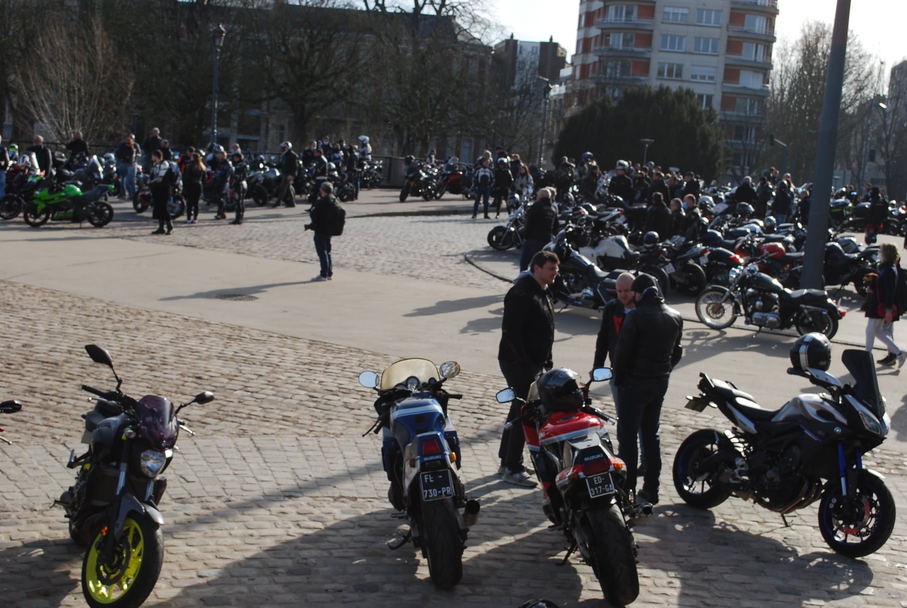 Manifestation motards FMF Cantal (19)